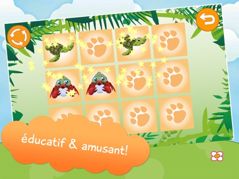 Screenshot #6 pour Jeu de Memory Animaux Enfants