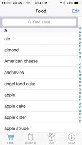 iBless Food screenshot