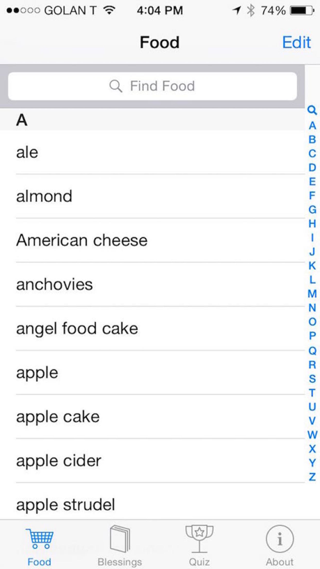 iBless Food App Store screenshot 3