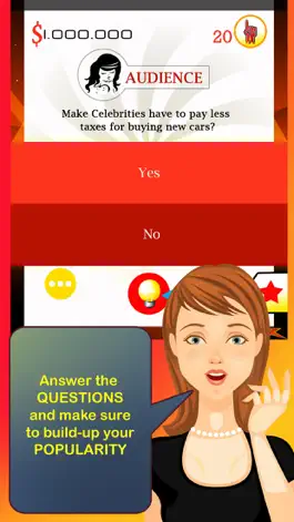 Game screenshot Celebrity Dictator Story - a hollywood movie star word quiz & high school teen girl game apk