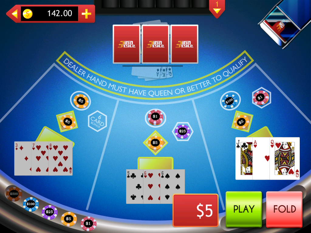MultiHand - 3 Card Hand
