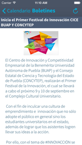 CICE-BUAP screenshot