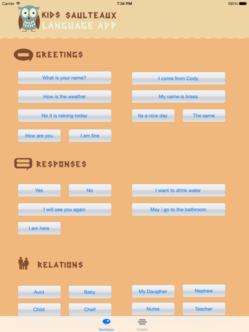 Screenshot #5 pour Saulteaux Language App