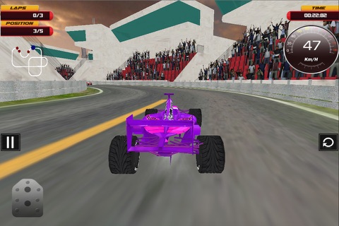 Hot Pursuit Formula Racing 3D screenshot 2