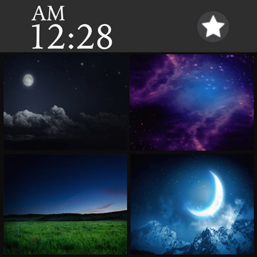 Stars Nightstand Clock FREE icon