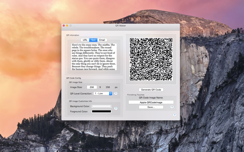 Screenshot #2 pour QR Maker