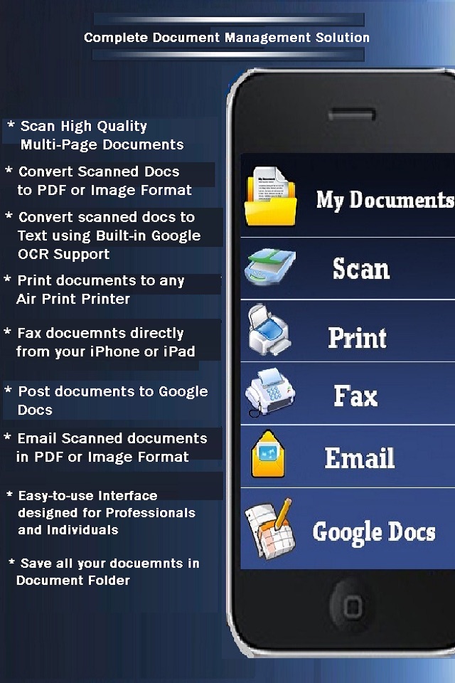 Scanner ( Scan , Print and Share Multi-page PDF Docuemnts) screenshot 3