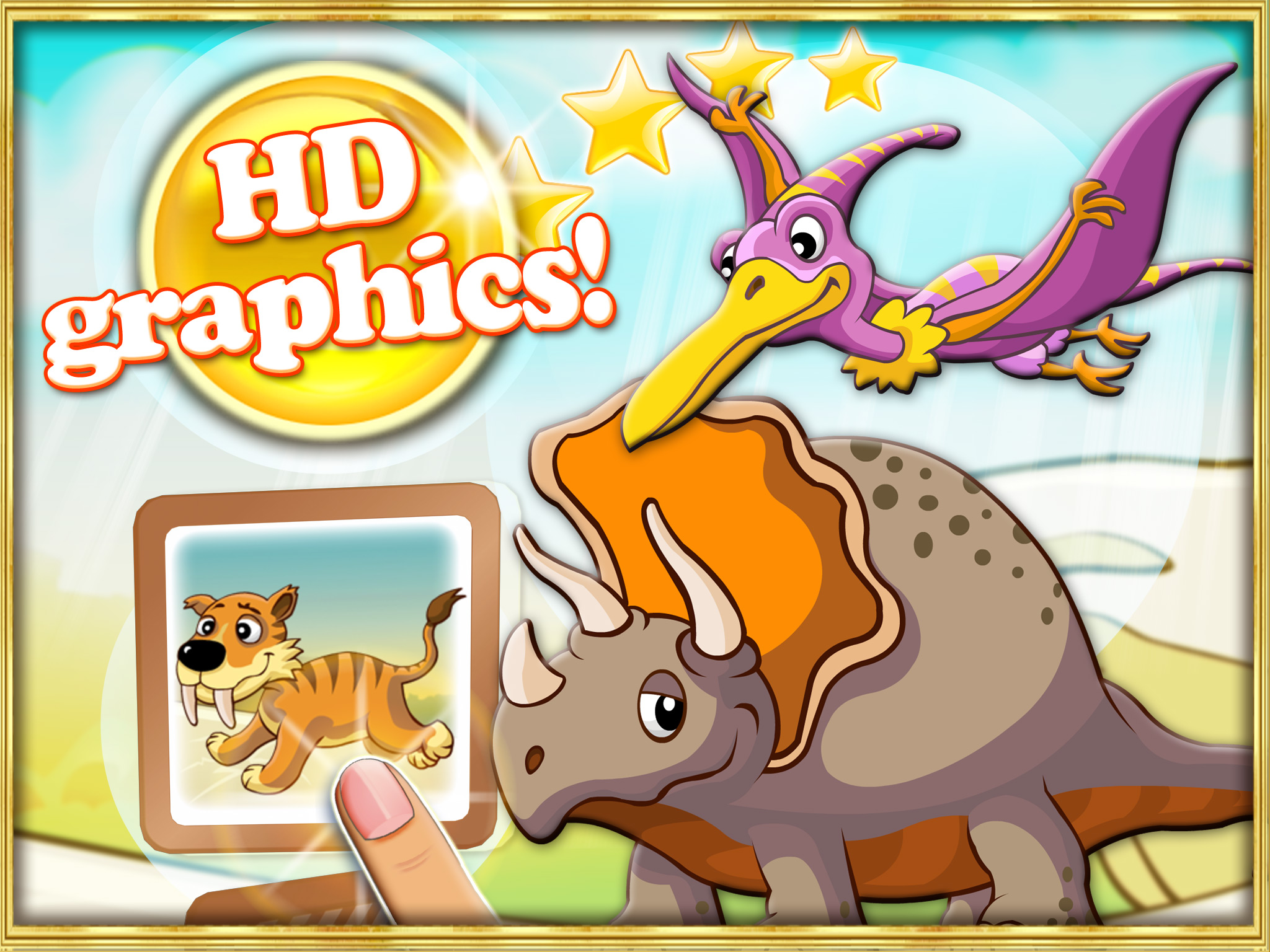Jurassic dinosaur world pairs puzzle for toddlers and kids screenshot 9