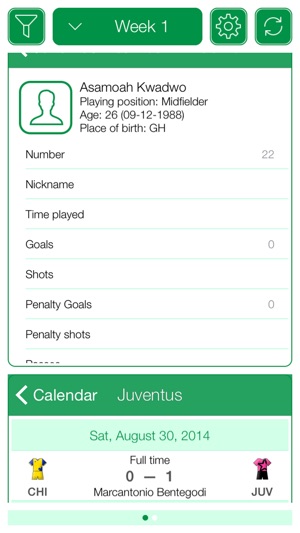 Italian Football Serie A 2014-2015 - Mobile Match Centre(圖4)-速報App