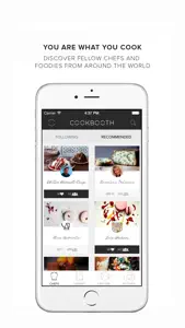 Cookbooth. Photo recipes by chefs and foodies. Taste Festival London screenshot #5 for iPhone