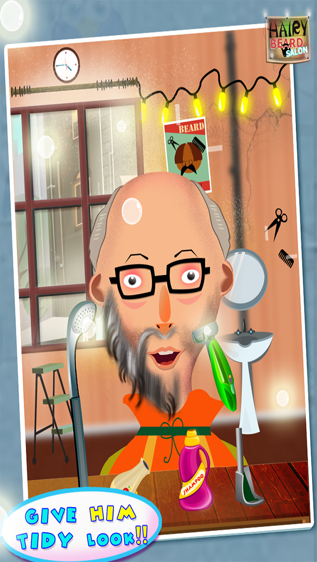 How to cancel & delete Hairy Beard Salon – It’s Messy Moustache & Shaving Barber Game from iphone & ipad 3