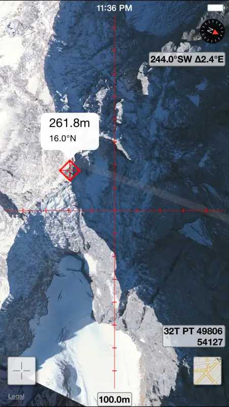 MapTool - GPS、コンパス、標高、スピード、UTM、MGRS screenshot 3 of 3