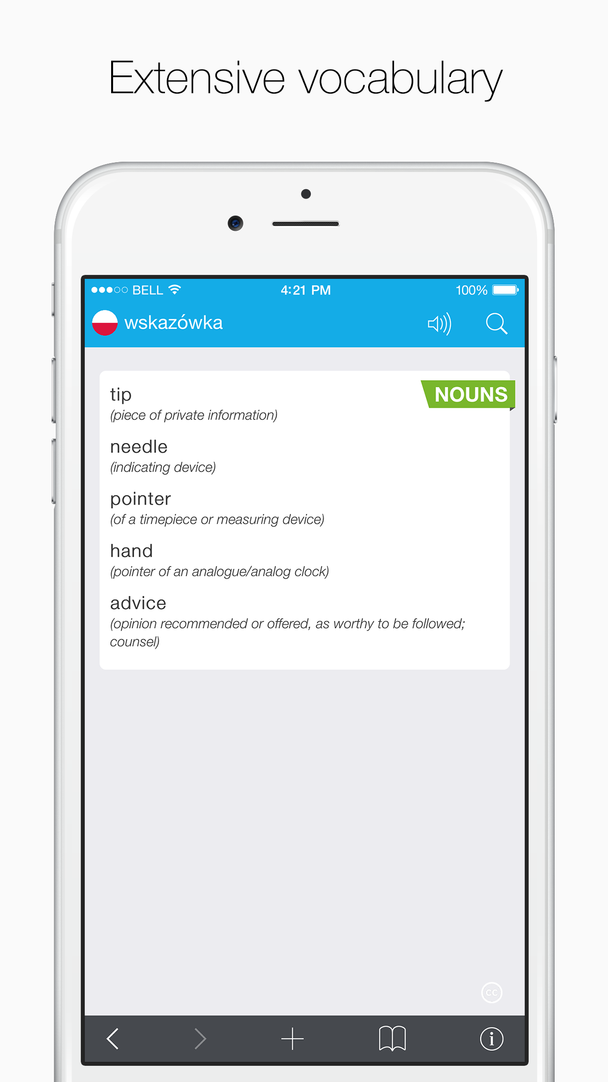 Polish – English Dictionary screenshot 2