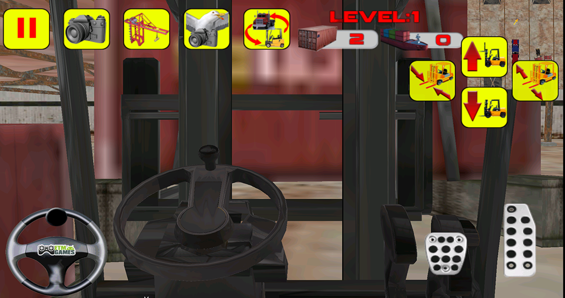 Container Terminal Simulation screenshot 5