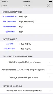 atp3 lipids cholesterol management iphone screenshot 2