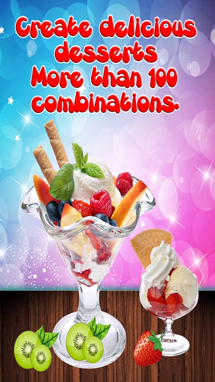 Dessert Ice Cream Kitchen Food Maker Game