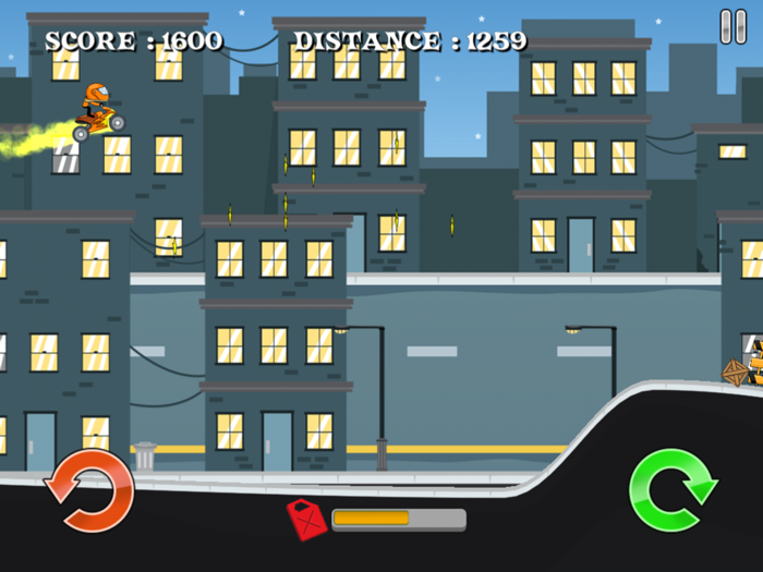 A Stickman Stunt Bike Moto-cross Trick Rider Xtreme