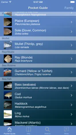 Game screenshot Pocket Guide UK Sea Fishing Lite mod apk