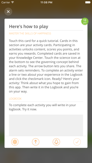 Screenshot #2 pour Feed Your Happy - mindfulness skills training for everyday happiness