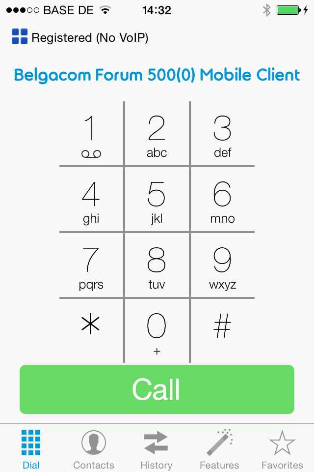Proximus Forum 5000 Mobile Client
