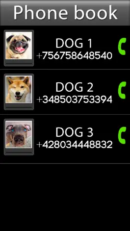 Game screenshot Fake Call Dog Prank apk