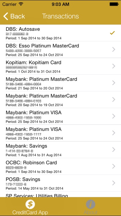 Credit Card App
