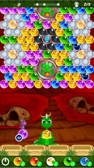 Screenshot #1 pour Bubble Dragon - Bubble Shooter