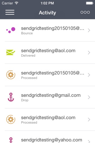 SendGrid screenshot 2