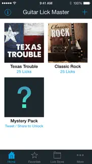 guitar lick master - 50+ licks, ultimate trainer with smart tabs iphone screenshot 3