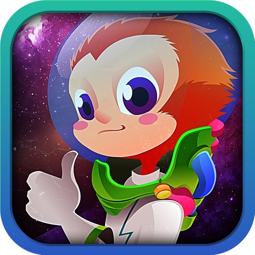 A Space Monkey Run by Uber Zany iOS App
