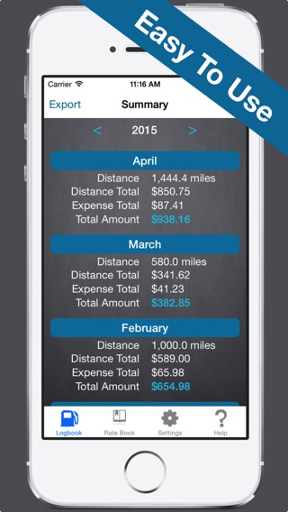 Mileage Expense Log 7 - Miles Tracker for Business, Tax, and Charity Deductionsのおすすめ画像1
