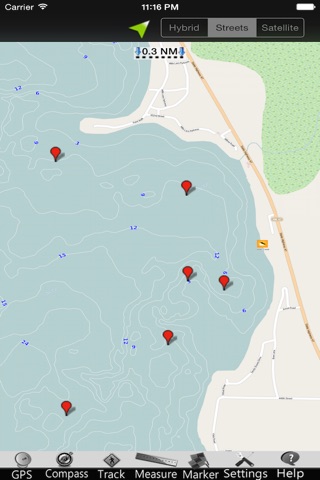 Mille Lacs Lake Nautical Chart screenshot 4