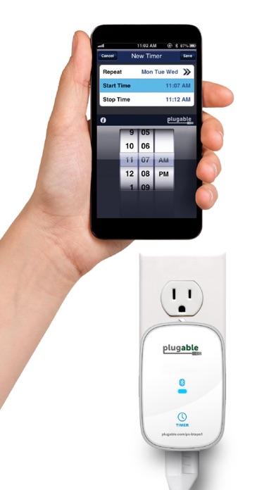 Plugable Home Automation Switch Bluetooth AC Power Outlet Controller Screenshot 1 - AppWisp.com