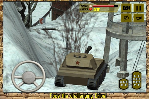 Military Tank Driver Simulator 3D – combat in the field of armored battle & destroy the enemy war machine screenshot 2