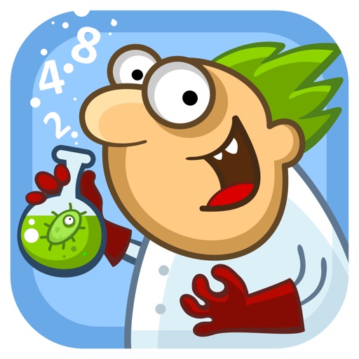 Evolution 2048 - puzzle game with comics, lean on Darwin's theory iOS App
