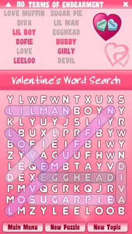 Game screenshot Valentine's Day Word Search mod apk
