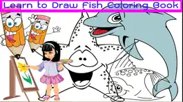 Game screenshot Learn to Draw Fish Coloring Book for Children mod apk