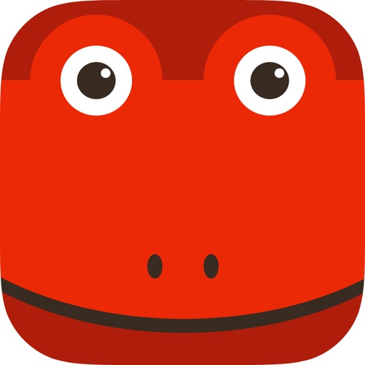 Frog Box - Puzzle game, slide to escape from hungry crocodiles icon