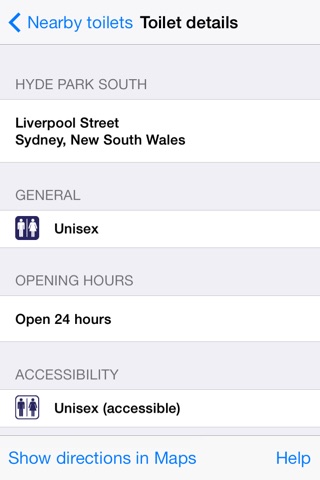National Public Toilet Map screenshot 4