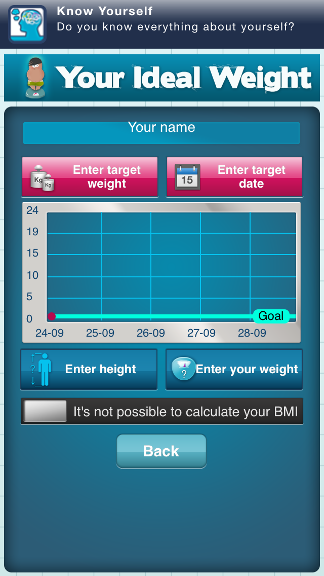 Your Ideal Weight Screenshot 2