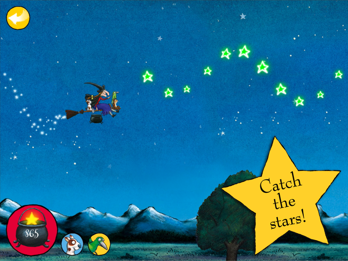 Room on the Broom Flying