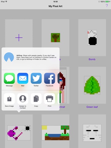 BigPixel — Draw pixel art and sprites for games and fun screenshot 4