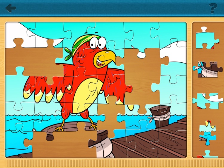 Jigsaw Puzzles (Pirates) FREE - Kids Puzzle Learning Games for Pirate Preschoolers screenshot-3