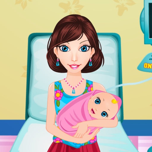 My newborn baby - Girls games icon