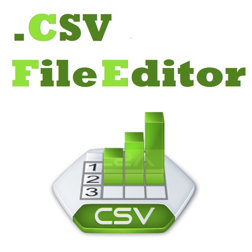 Csv File Editor with Import Option from Excel  .xls, .xlsx, .xml Files iOS App