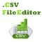 Csv File Editor with Import Option from Excel  .xls, .xlsx, .xml Files