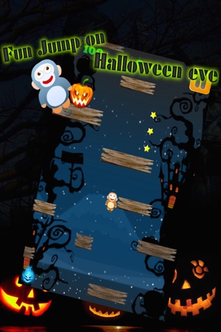 Halloween Monkey Jump screenshot 3