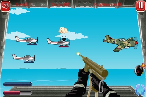 A Storm Raider Attack FREE - Sky Jet Fighter Defense screenshot 3