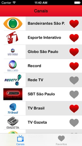 ► TV programação Brasil: Brasileiros TV-canais Programa (BR) - Edition 2014のおすすめ画像1