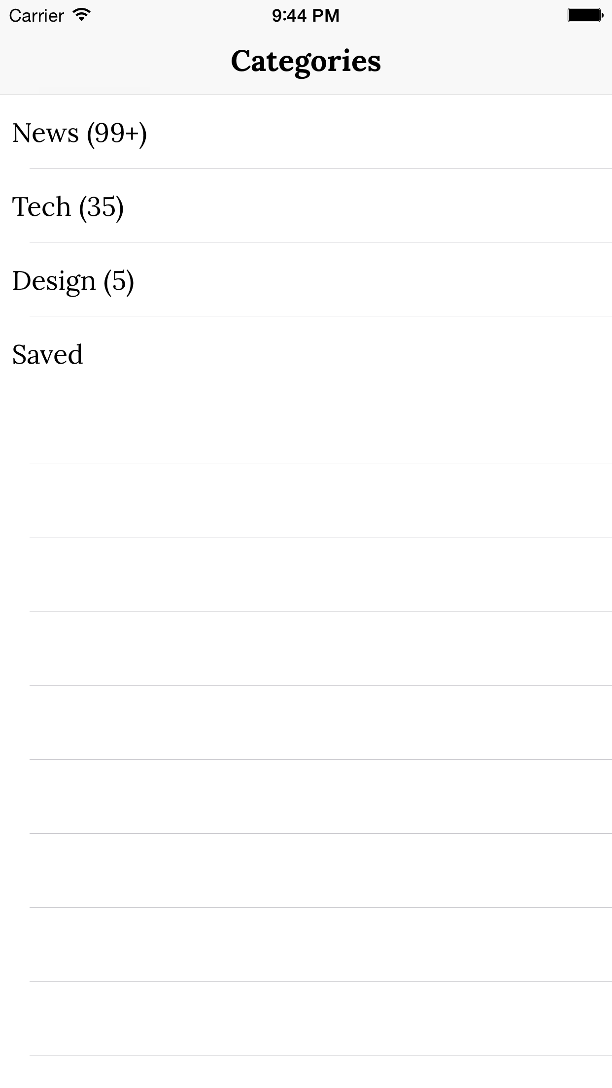 Flippy Reader for Feedly screenshot 4